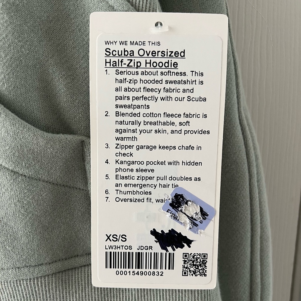 lululemon Scuba Oversized Half-Zip Hoodie - Picture 3 of 3